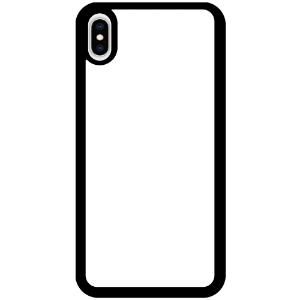 iPhone XS Max Clear Panel Rubber Case